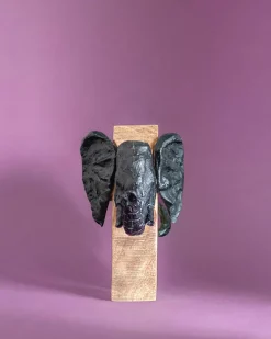 Tusky Wooden Decorative Accent