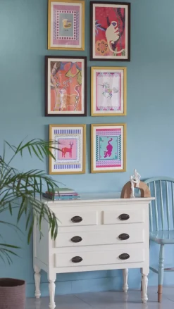 Unicorn With Wooden Framing