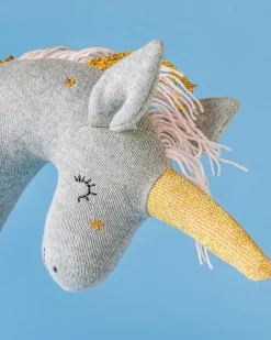 Unicorns Are Real Knitted Cotton Toy