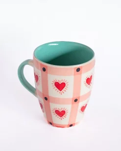 Valerie Handpainted Ceramic Mug