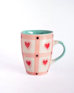 Valerie Handpainted Ceramic Mug