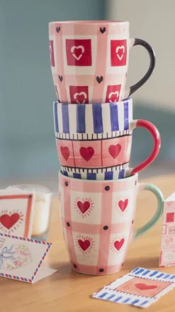 Valerie Handpainted Ceramic Mug