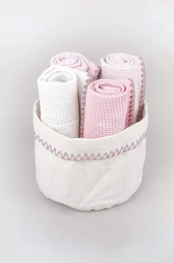 Waffle Face Towel- Set Of 4