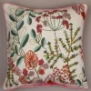 Wallflowers Embroidered Cushion Cover