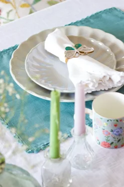 White Prairie Hand Crochet Napkins - Set Of 6