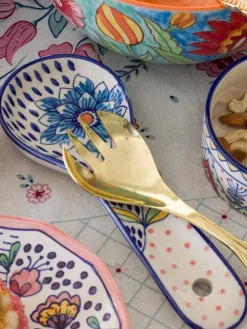 Wild Indigo Handpainted Spoon Rest