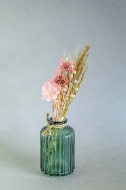 Wildflowers Natural Dried Flowers Bouquet In Glass Jar
