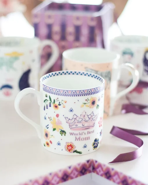 World's Best Mom Fine China Mug