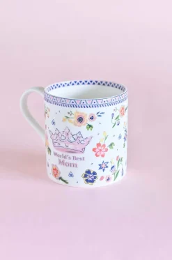 World's Best Mom Fine China Mug