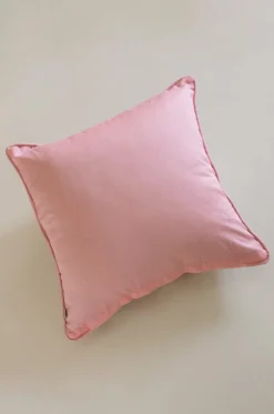 Zoey Hand Embroidered Cushion Cover- Blossoms