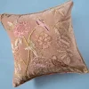 Zoey Hand Embroidered Cushion Cover- Bloom