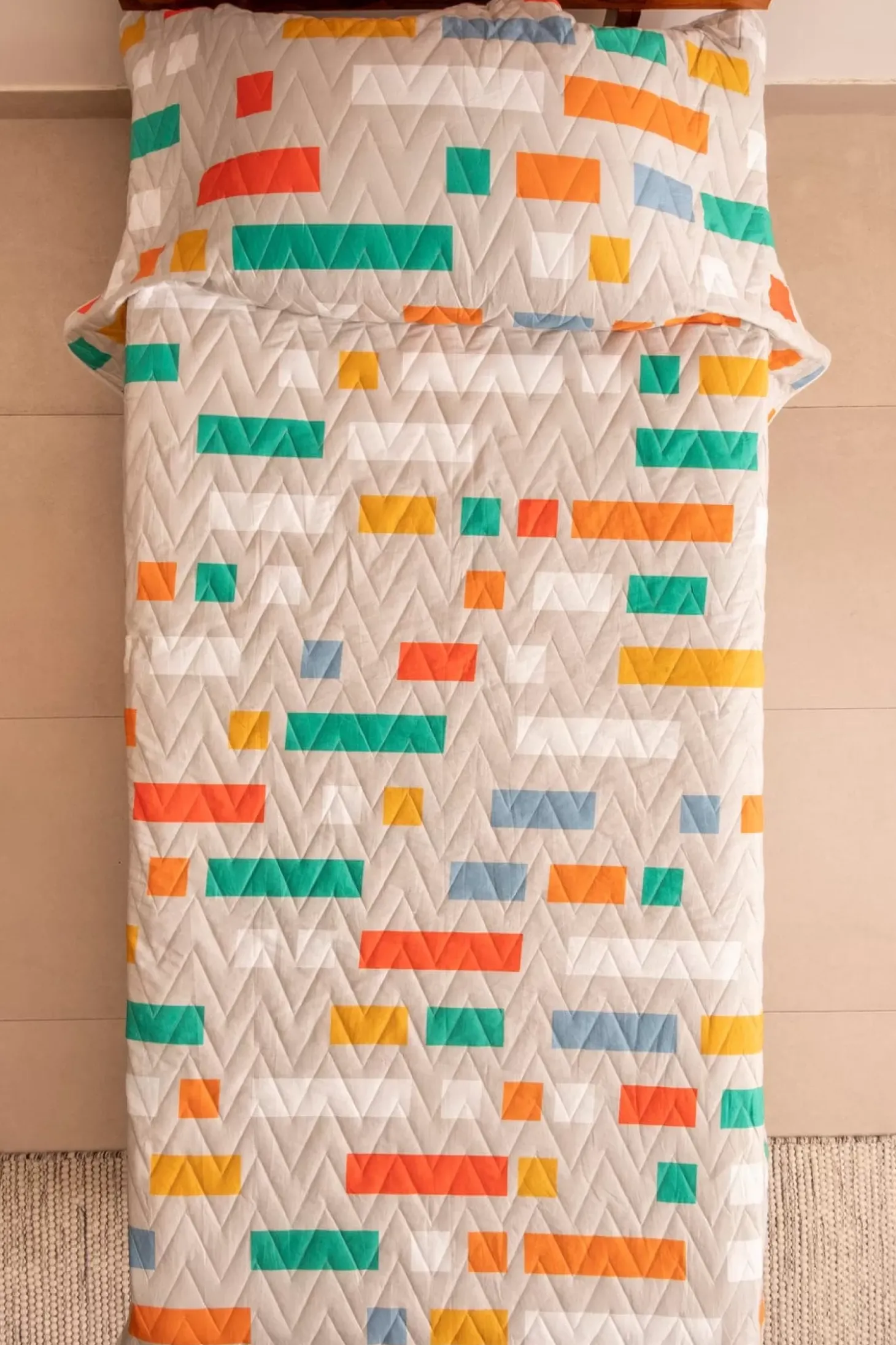 Zookeeper Amber, The Architect Bed Cover- Single