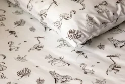 Zookeeper Jungle Stories Sheet And Shams Set - Flat Sheet Single