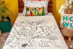 Zookeeper My Colouring Bed Cover-Single
