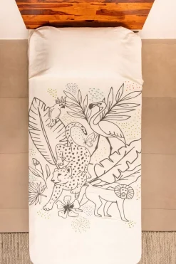Zookeeper My Colouring Bed Cover-Single