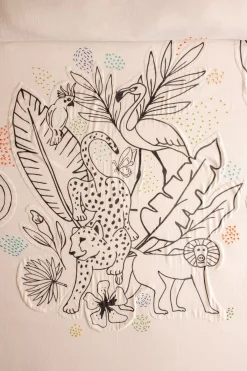 Zookeeper My Colouring Bed Cover-Double