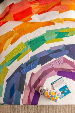 Zookeeper Tin Can Telephone Bed Cover-Double