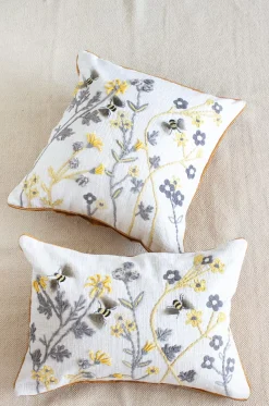 Zoya Embroidered Cushion Cover
