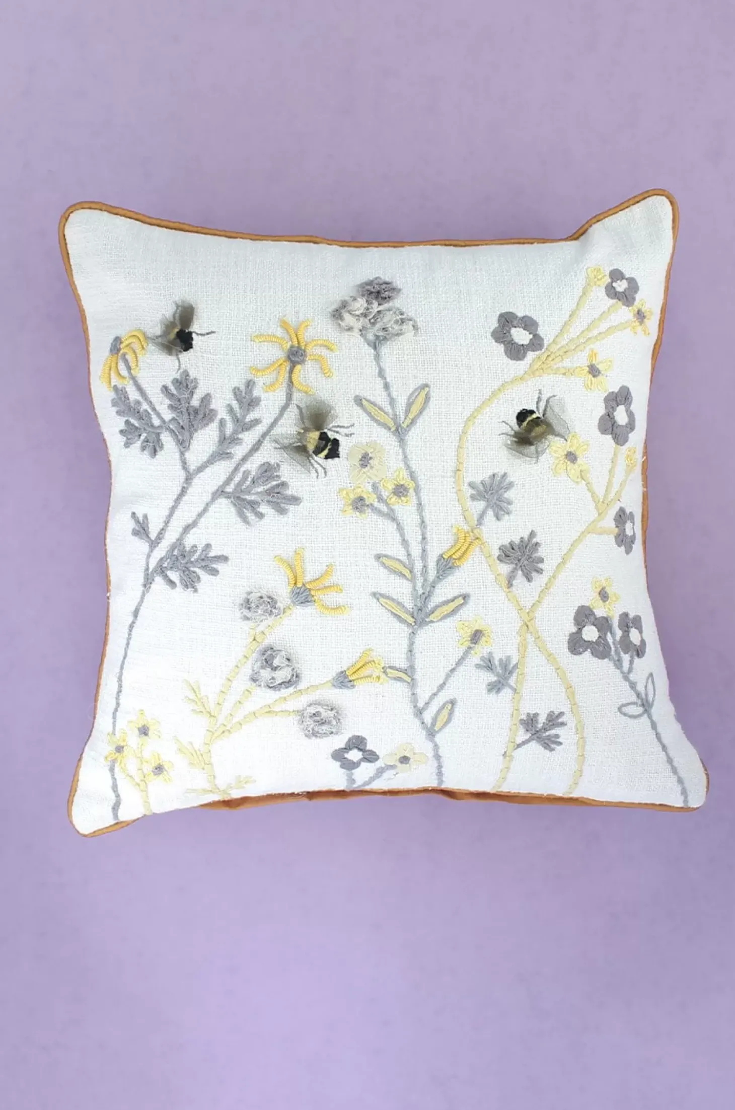 Zoya Embroidered Cushion Cover