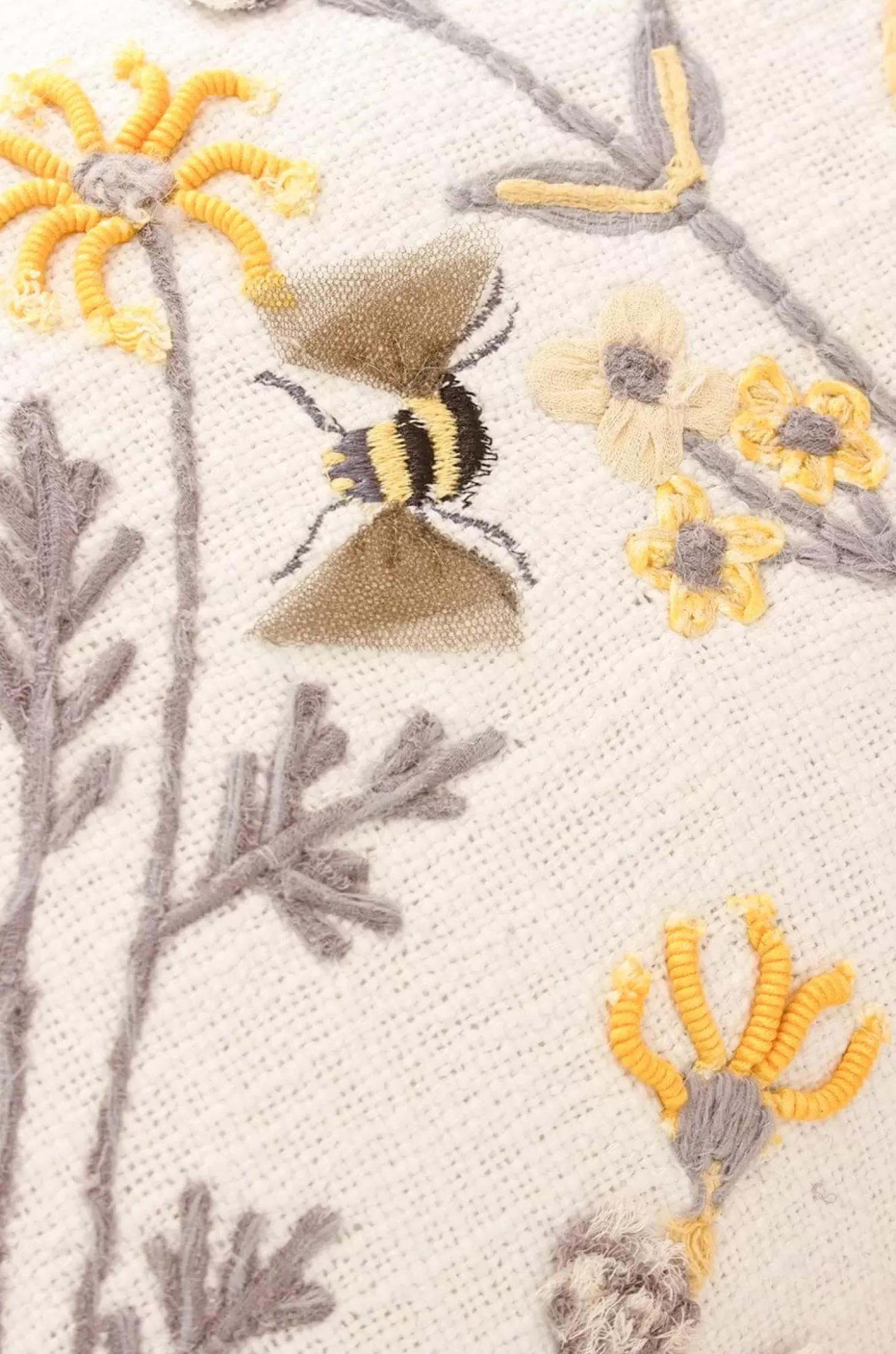 Zoya Embroidered Cushion Cover